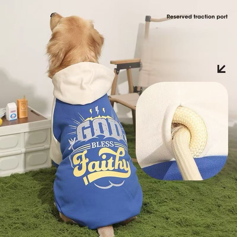 DD PET | Large Dog Hoodie – Lightweight Streetwear for Big Dogs