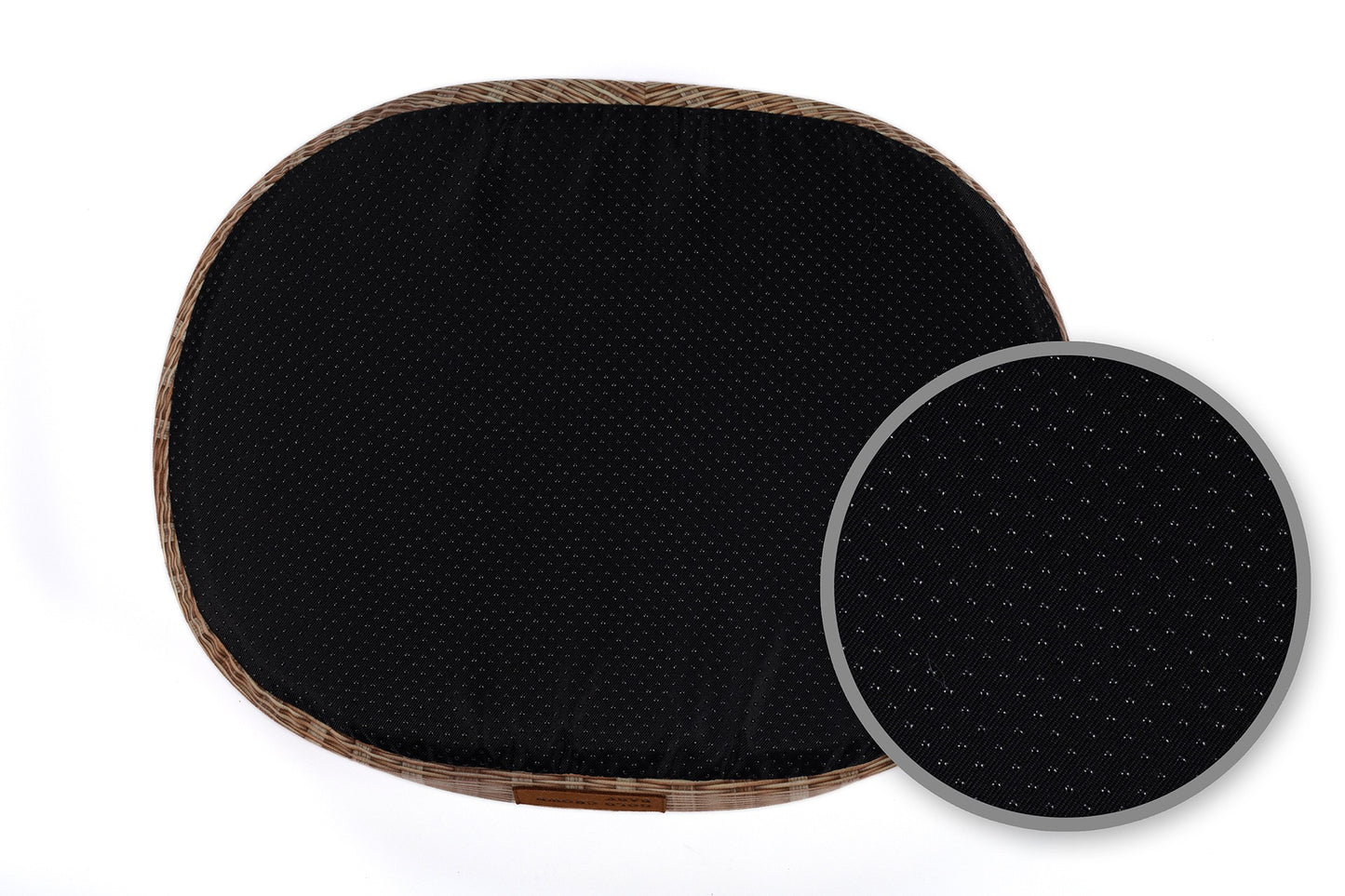 Luxury 2-in-1 Woven Rattan Pet Cozy Cave for Cats & Small Dogs - DD PET