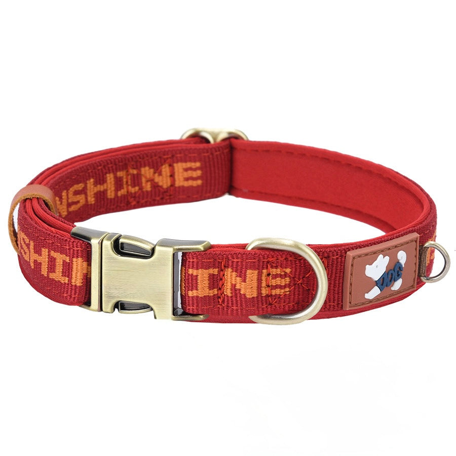 Personalised Engraveable Clip Dog Collar – Adjustable & Quick-Release - DD PET