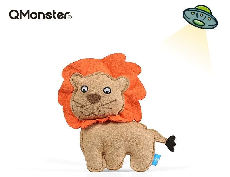 QMonster Suede Dog Toys – Soft, Cute & Fun Animal Plush Toys for Dogs - DD PET