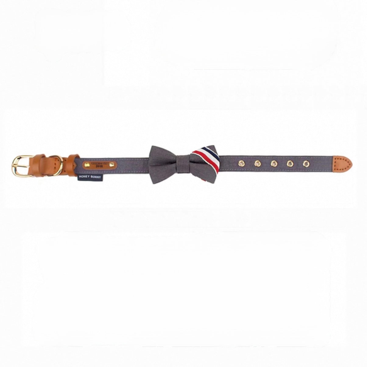 Luxury Bow Tie Dog Collar – Elegant & Adjustable - DD PET