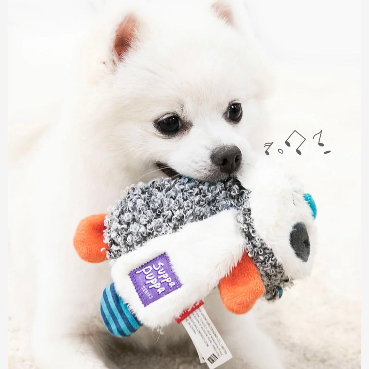 GiGwi Suppa Puppa Plush Squeaky Dog Toy – Soft & Interactive for Small Dogs - DD PET