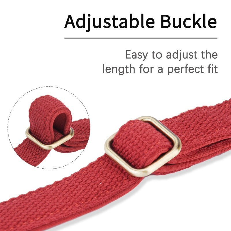 Custom Engraved Canvas Dog Collar – Adjustable with Soft Padding & Metal Buckle - DD PET