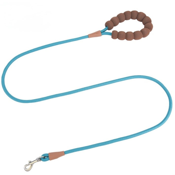 Grip Dog Leash with Soft Beaded Handle - Durable Nylon Rope for All Dogs - DD PET