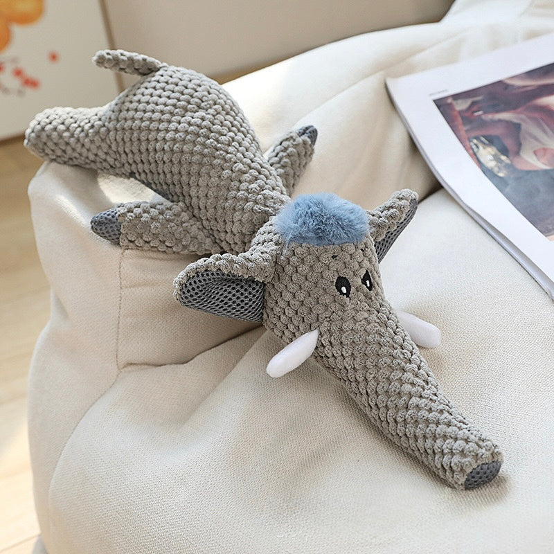 π¦ππΊ Squeaky Knitted Animal Plush Toy for Dogs πΆ | Soft, Snuggly & Fun Sounds! - DD PET