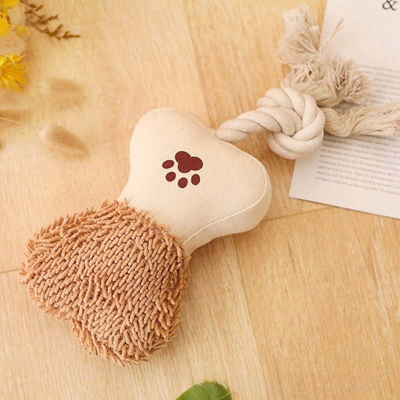 š§µ Natural Fabric Rope Dog Toys š¶ | Tug, Chew & Playtime Fun! - DD PET