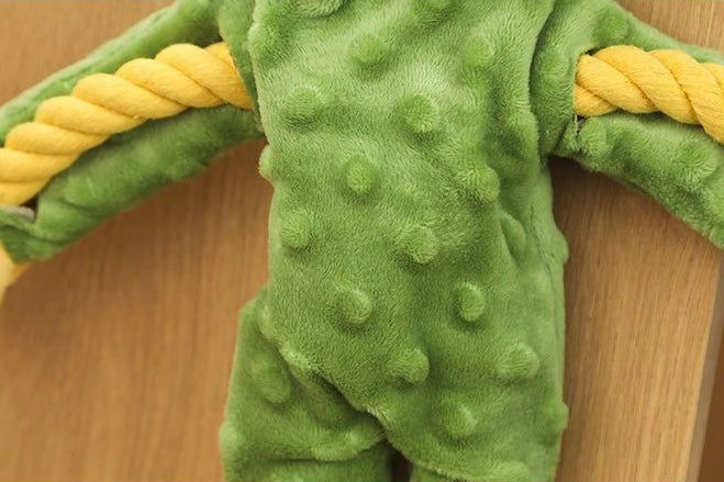 🐸🐻🦊Animal Rope Plush Toy for Dogs | Soft, Durable & Tug-Ready! - DD PET