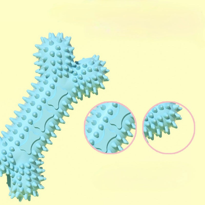 🦴 TPR Bone Chew Toy for Dogs 🐶 | Textured for Teeth & Gum Care - DD PET