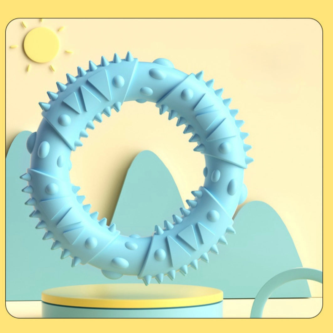 π TPR Textured Ring Chew Toy for Dogs πΎ | Durable, Dental-Friendly & Fun! - DD PET