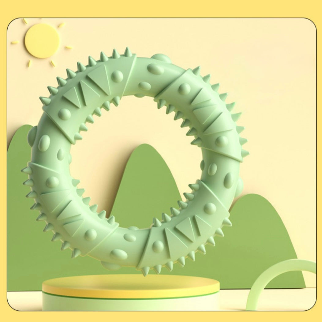 π TPR Textured Ring Chew Toy for Dogs πΎ | Durable, Dental-Friendly & Fun! - DD PET