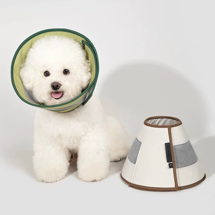 Lightweight Breathable Pet Recovery Cone β Soft Mesh Elizabeth Collar