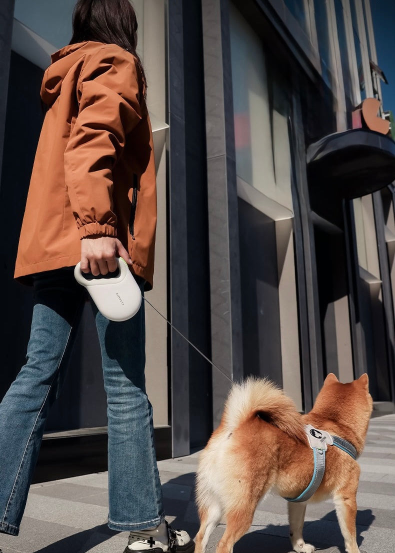 KIMPET 5M Retractable Dog Leash – Tangle-Free, Automatic Pet Walking Leash
