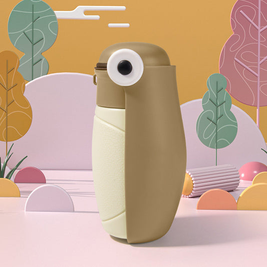 Parrot Design Pet Water Bottle – 480ml Portable Leak-Proof Dog Travel Dispenser