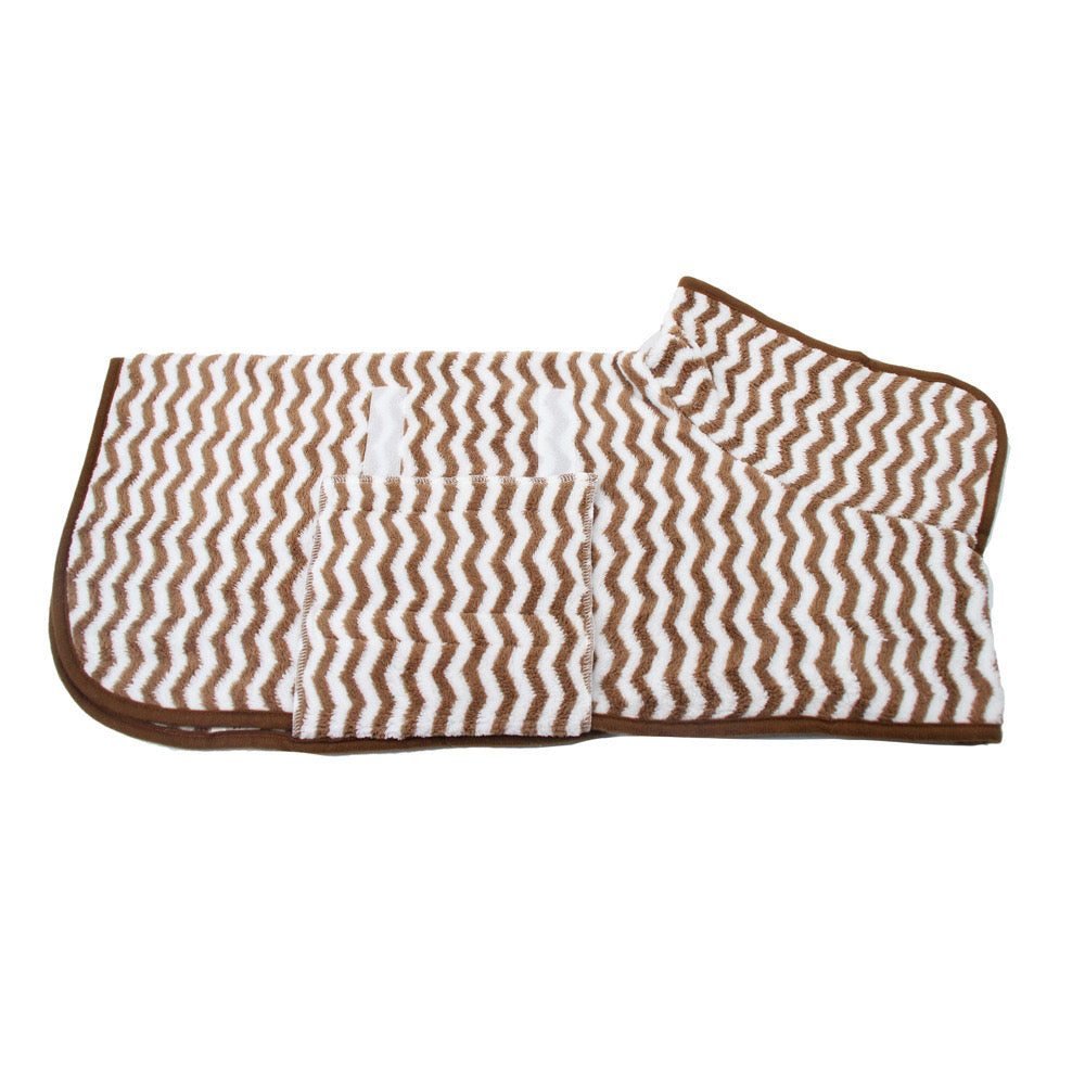 Wearable Dog Bath Towel Robe – Super Absorbent & Quick-Dry for After Bath & Beach