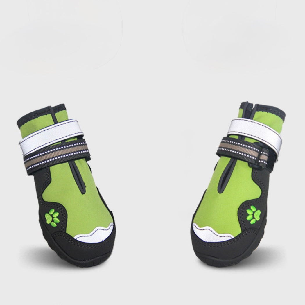 High-Quality Breathable & Durable Dog Shoes – Lightweight, Anti-Slip, Reflective Straps for Medium & Large Dogs