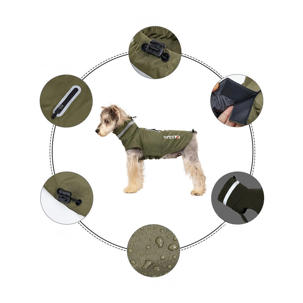 Waterproof Reflective Dog Jacket