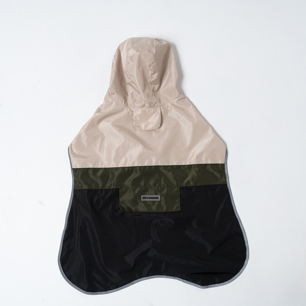 Waterproof Dog Raincoat with Reflective Strips and Adjustable Hood – Breathable Mesh Lining