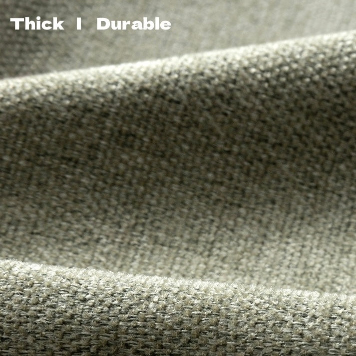 Thick & Soft Canvas Dog Bed with Pillow Support – Washable Cover