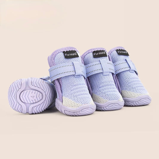 Breathable Soft Dog Shoes for Small Dogs – Lightweight, Stylish, Anti-Slip, Summer Paw Protection