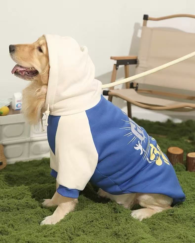 DD PET | Large Dog Hoodie – Lightweight Streetwear for Big Dogs