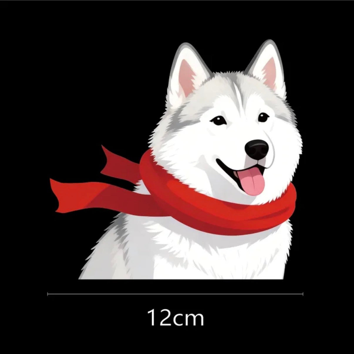 Large Dog Car Sticker - Cute Golden Retriever, Labrador Window Decals| Weather-proof