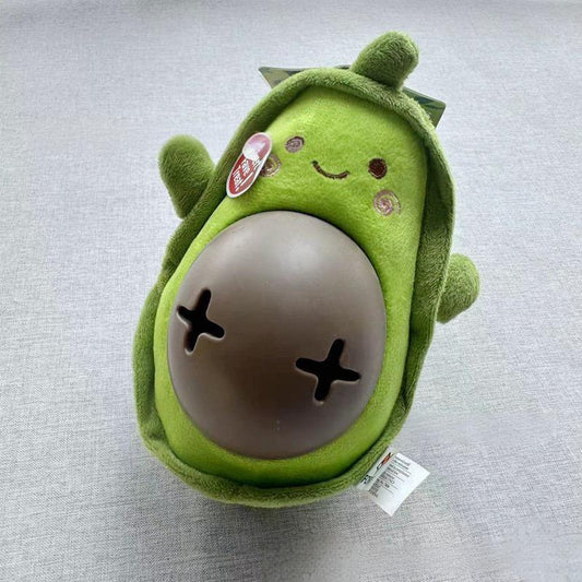 🥑 Avocado Treat Dispenser Toy | Plush + Food Puzzle for Dogs - DD PET