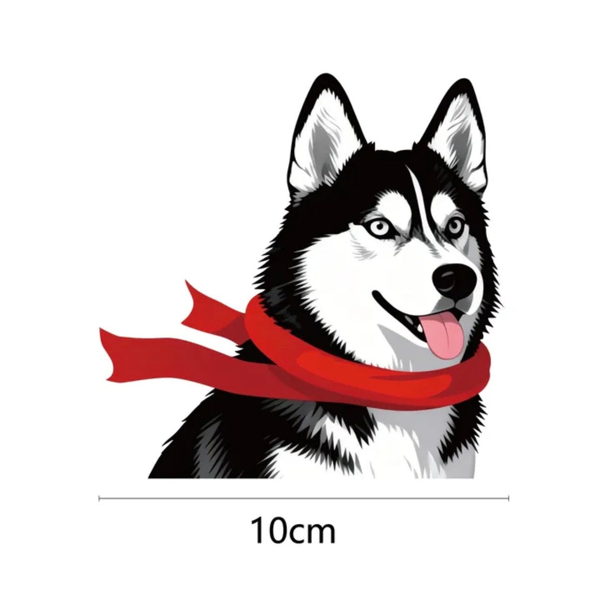 Large Dog Car Sticker - Cute Golden Retriever, Labrador Window Decals| Weather-proof