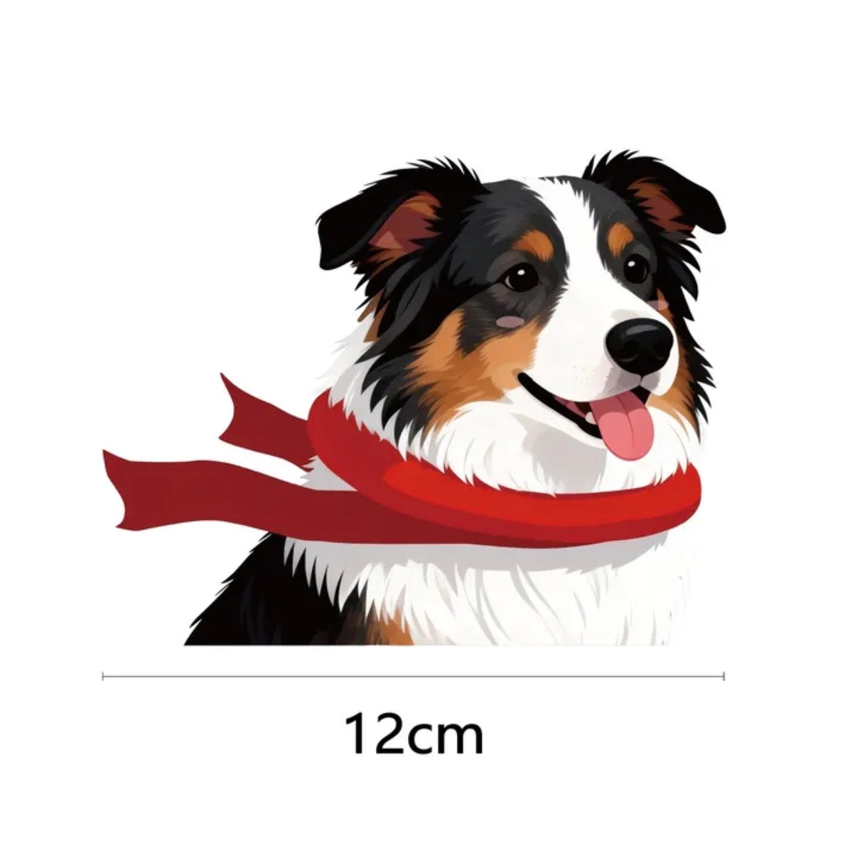 Large Dog Car Sticker - Cute Golden Retriever, Labrador Window Decals| Weather-proof