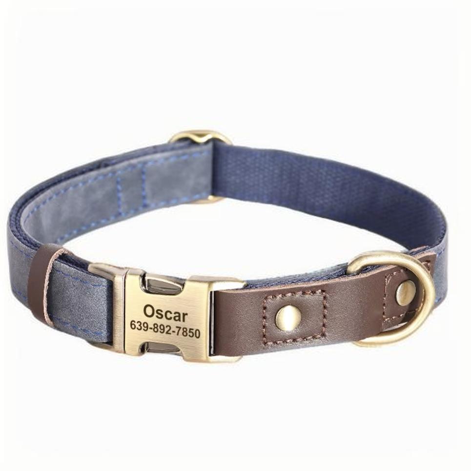 Personalised Engraved Dog Collar with Durable Buckle – Adjustable & Stylish for Small to Large Dogs - DD PET