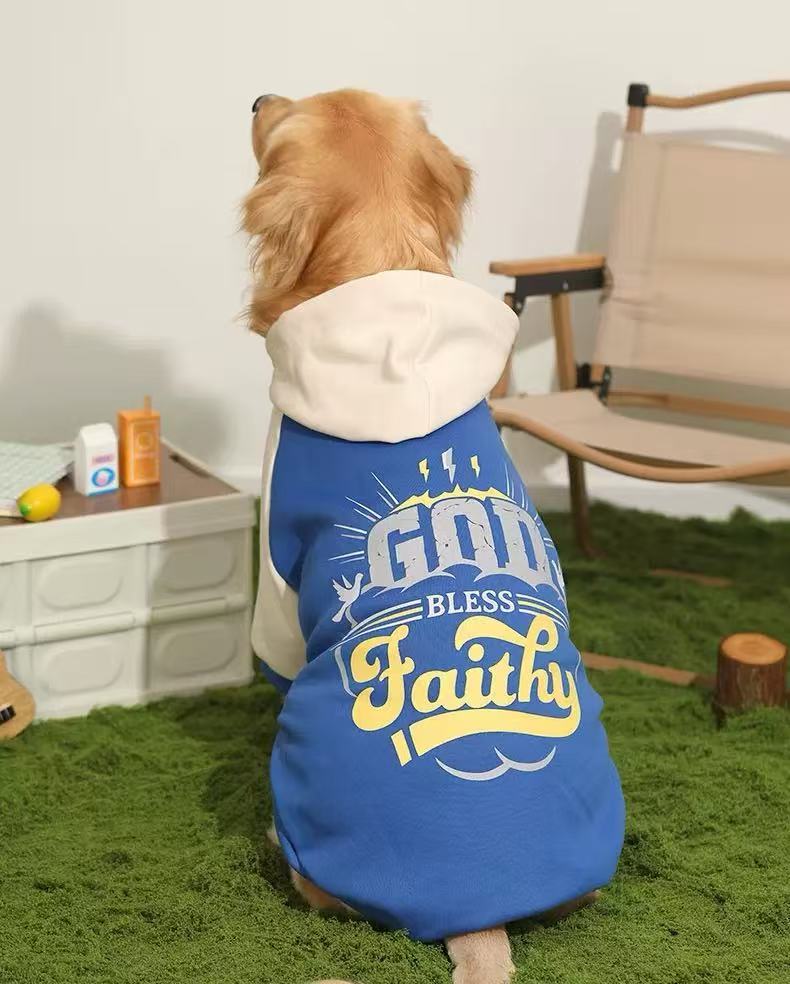 DD PET | Large Dog Hoodie – Lightweight Streetwear for Big Dogs