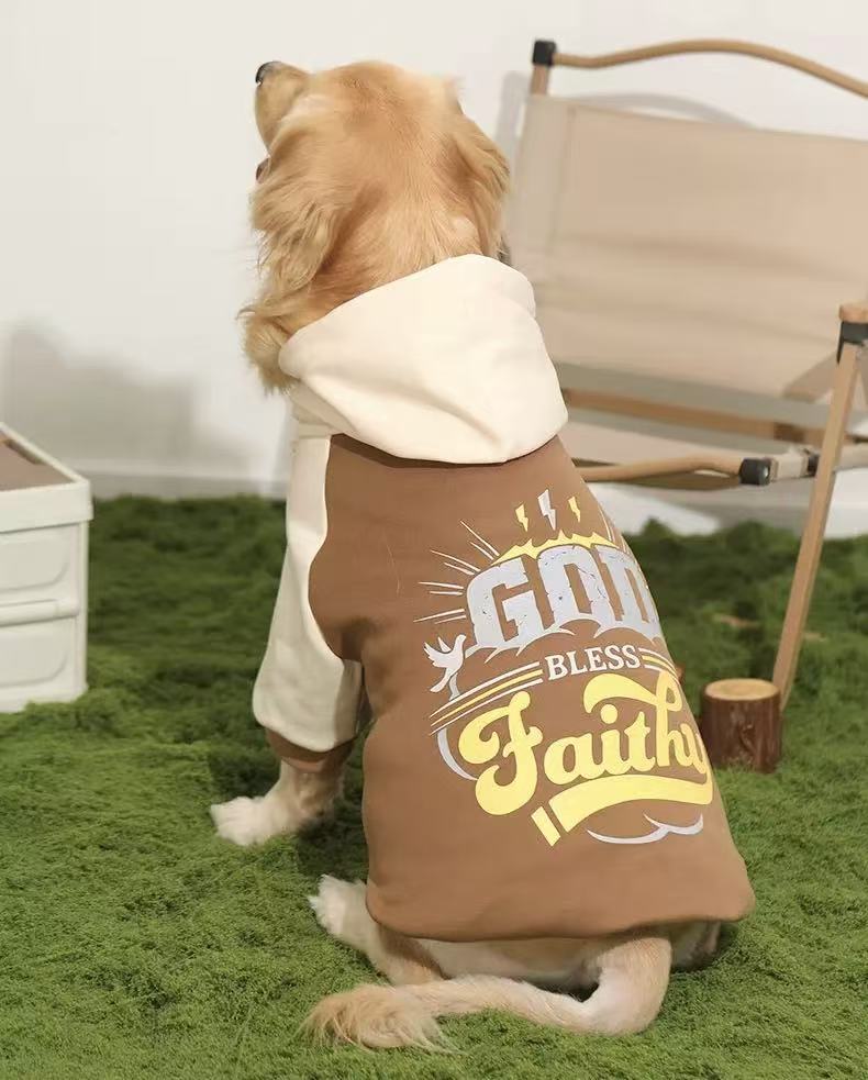 DD PET | Large Dog Hoodie – Lightweight Streetwear for Big Dogs
