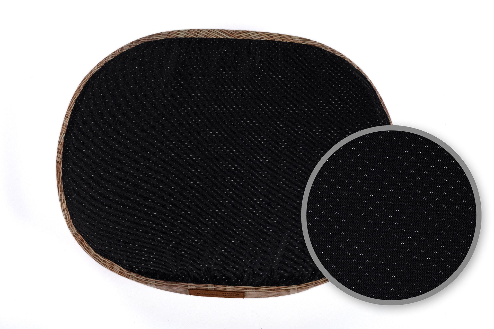 Luxury 2-in-1 Woven Rattan Pet Cozy Cave for Cats & Small Dogs - DD PET