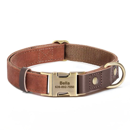 Personalised Engraved Dog Collar with Durable Buckle – Adjustable & Stylish for Small to Large Dogs - DD PET