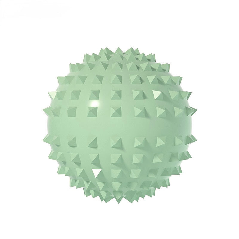 🎾 TPR Squeaky Dog Ball Toy 🐾 | Soft, Spiky & Chew-Safe Fun! - DD PET