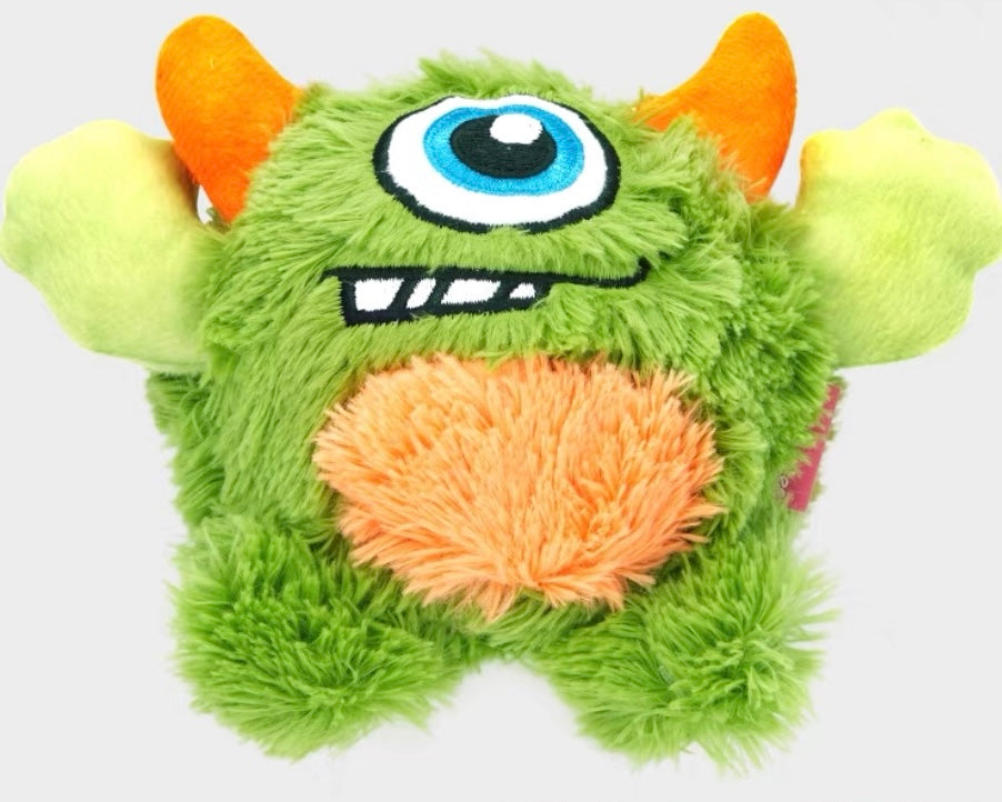 QMonster Plush Squeaky Dog Toy – Soft & Durable Chew Toy for Small & Medium Dogs - DD PET