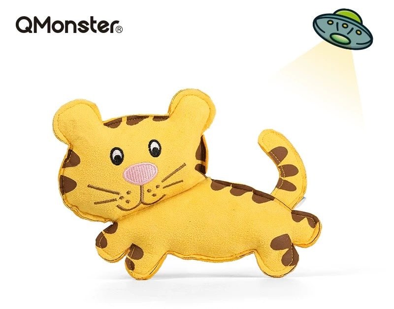 QMonster Suede Dog Toys – Soft, Cute & Fun Animal Plush Toys for Dogs - DD PET