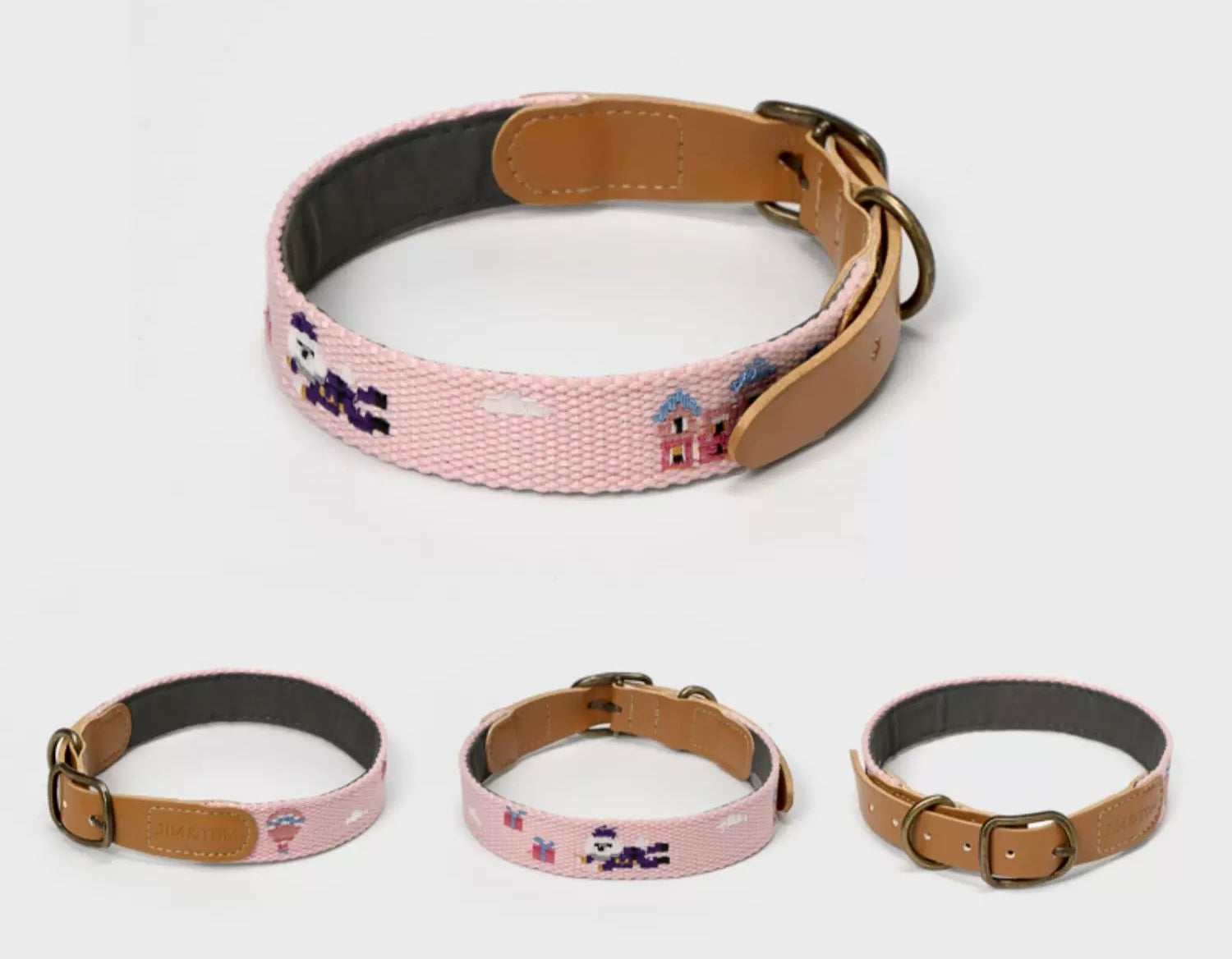 Premium Mosaic Embroidered Dog Collar & Leash Set – Durable, Stylish & Comfortable ✨ - DD PET
