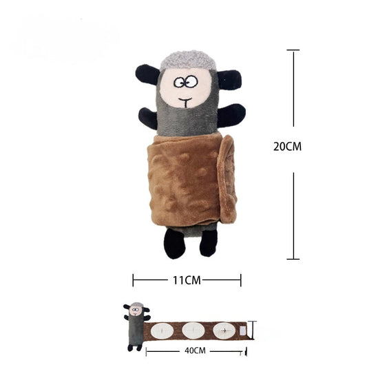 🦁🐑 Interactive Snuffle Enrichment Toys for Dogs - DD PET