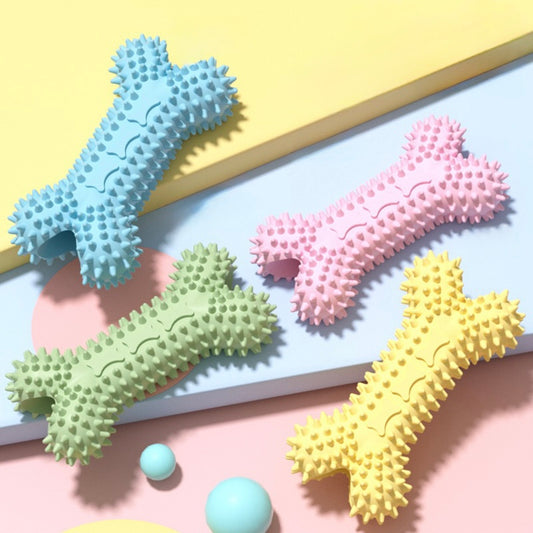 🦴 TPR Bone Chew Toy for Dogs 🐶 | Textured for Teeth & Gum Care - DD PET