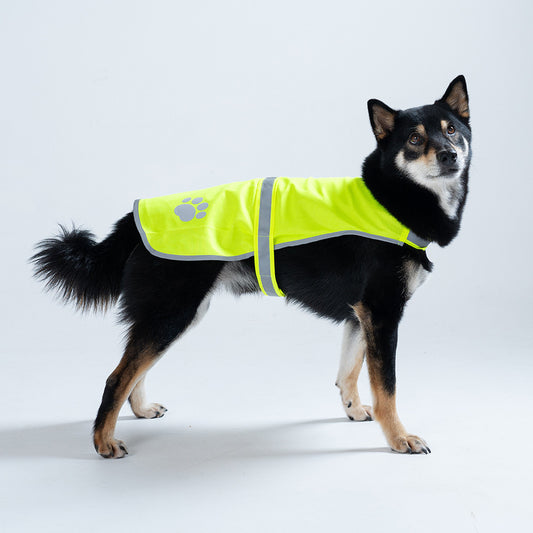 High-Visibility Reflective Dog Vest – Safety Harness Jacket
