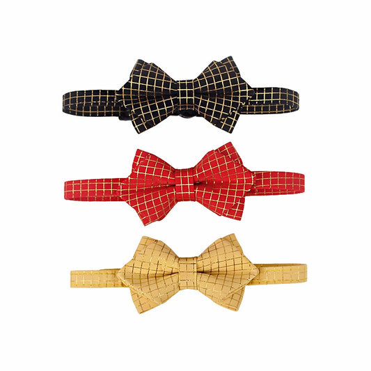 Elegant Adjustable Bow Tie Cat Collar – Breakaway Safety Design