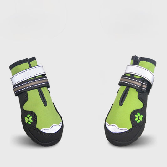 High-Quality Breathable & Durable Dog Shoes – Lightweight, Anti-Slip, Reflective Straps for Medium & Large Dogs
