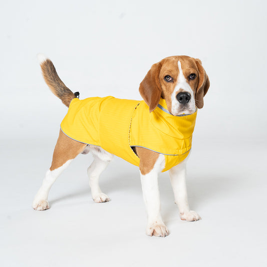 Waterproof Dog Jacket/raincoat with Reflective Strips
