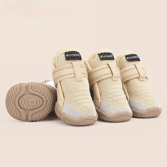 Breathable Soft Dog Shoes for Small Dogs – Lightweight, Stylish, Anti-Slip, Summer Paw Protection