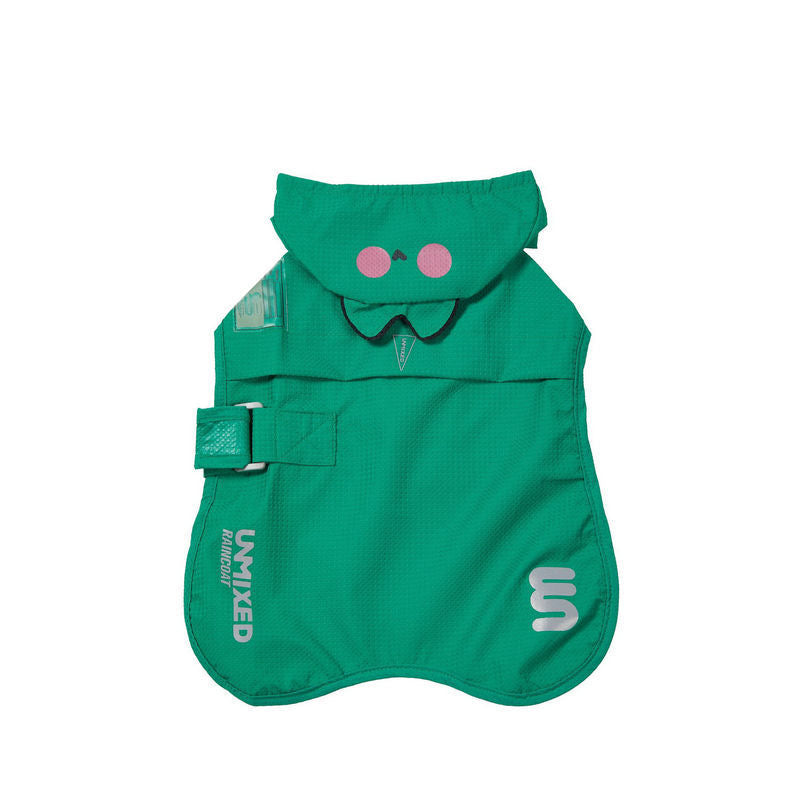 UMIXED Cute Animal Waterproof Dog Raincoat - Lightweight & Reflective