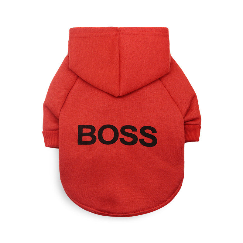 "The Boss" Designer Dog Hoodie - Premium Sweatshirt
