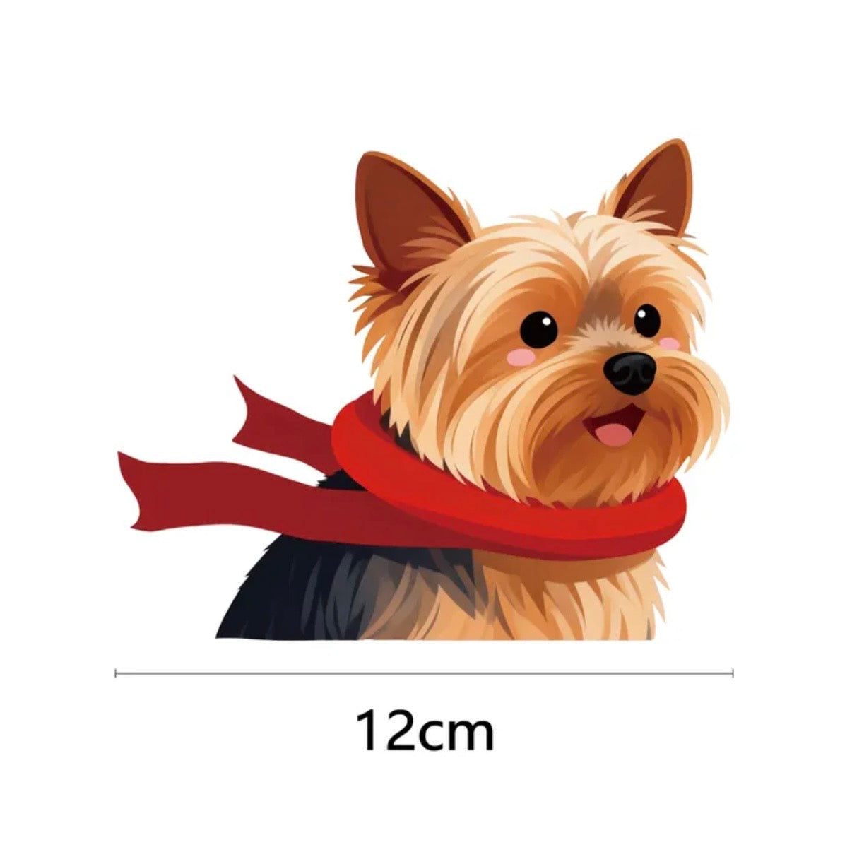 Small Dog Car Window Sticker - Cute Maltese, Pug, Poodle, Frenchie Window Decals | Weather-Proof