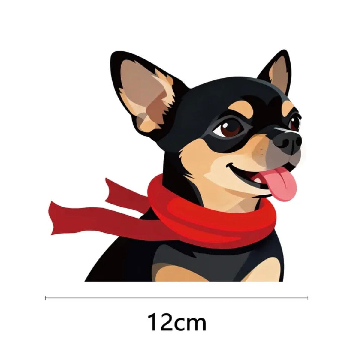 Small Dog Car Window Sticker - Cute Maltese, Pug, Poodle, Frenchie Window Decals | Weather-Proof