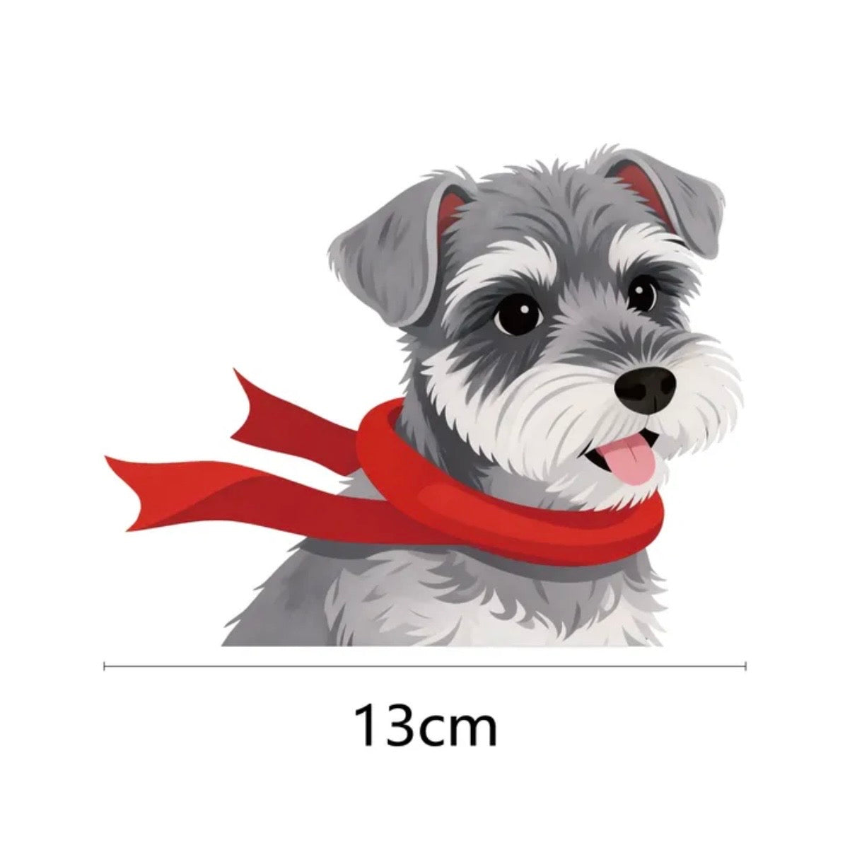 Small Dog Car Window Sticker - Cute Maltese, Pug, Poodle, Frenchie Window Decals | Weather-Proof