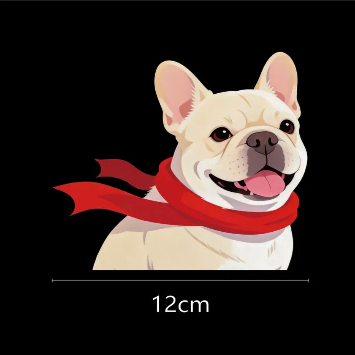 Small Dog Car Window Sticker - Cute Maltese, Pug, Poodle, Frenchie Window Decals | Weather-Proof